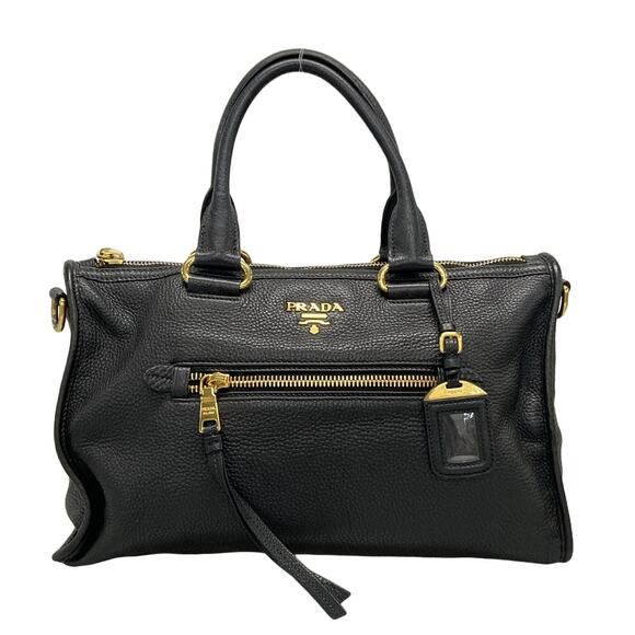 PRADA Logo Handbag - Picture 1 of 16